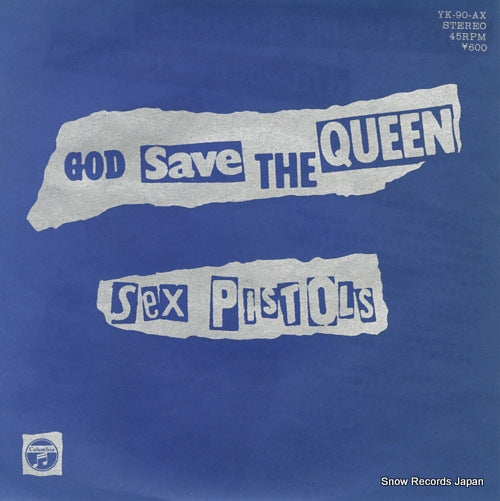SEX PISTOLS god save the queen YK-90-AX
