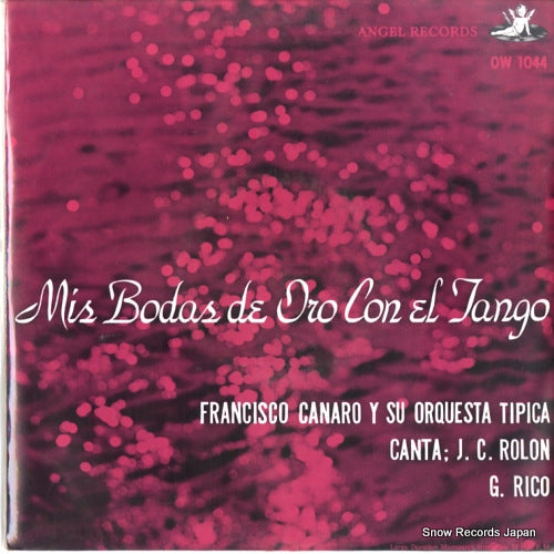 CANARO, FRANCISCO mis bodas de oro con el tango OW1044