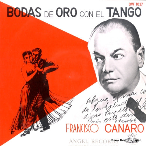 CANARO, FRANCISCO bodas de oro con el tango OW1037