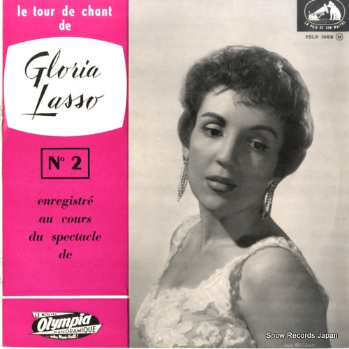 LASSO, GLORIA le tour de chant de gloria lasso a l'olympia no2 FDLP1069
