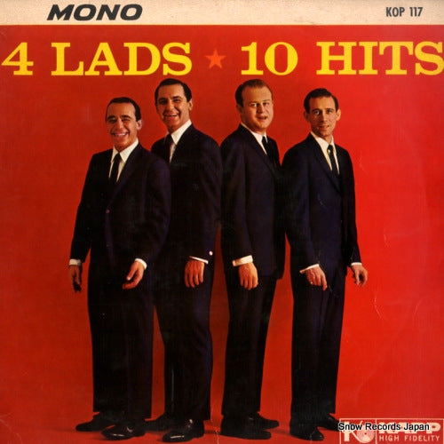 FOUR LADS, THE 10 hits KOP117