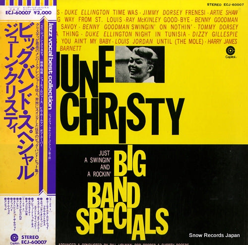 CHRISTY, JUNE big band specials ECJ-60007