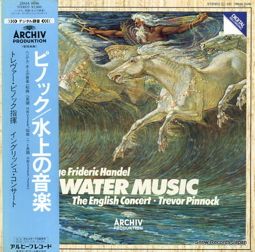 PINNOCK, TREVOR handel; water music 28MA0046
