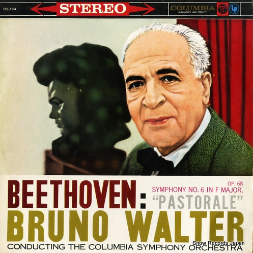 WALTER, BRUNO beethoven; symphony no.6 in f major "pastorale" OS-194