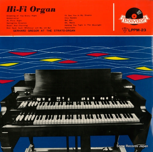 GREGOR, GERHARD hi-fi organ LPPM-23