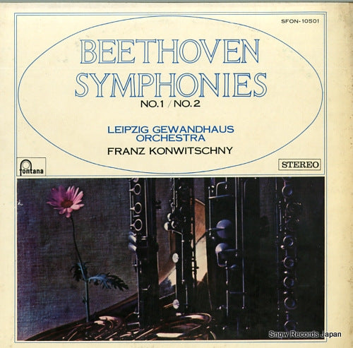 KONWITSCHNY, FRANZ beethoven; symphonie no.1 / no.2 SFON-10501