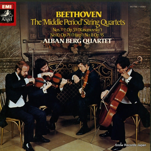 ALBAN BERG QUARTETT beethoven; the "middle period" string quartets EAC-77305
