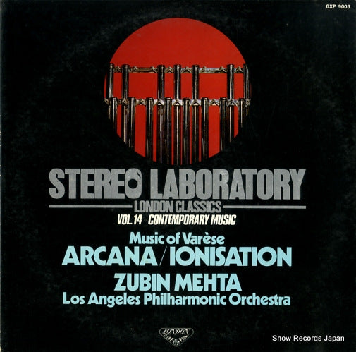 MEHTA, ZUBIN varese; arcana / ionisation GXP9003