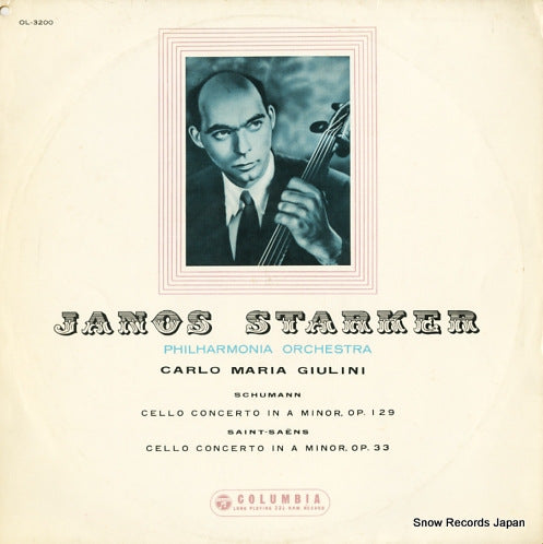 STARKER, JANOS schumann; cello concerto in a minor, op.129 OL-3200