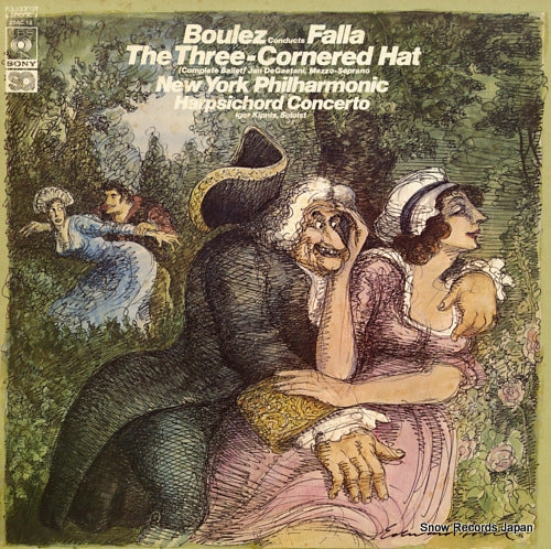 BOULEZ, PIERRE falla; the three-cornerd hat (complete ballet) 25AC12