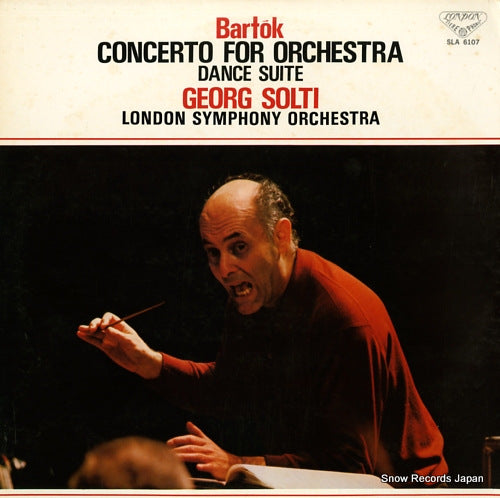 SOLTI, GEORGE bartok; concerto for orchestra / dance suite SLA6107