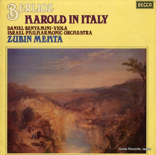 MEHTA, ZUBIN berlioz; harold in italy SXL6732