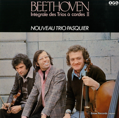 NOUVEAU TRIO PASQUIER beethoven; integrale des trios a cordes 2 KUX-3180-PG