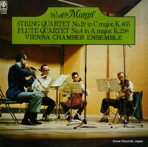 VIENNA CHAMBER ENSEMBLE mozart; string quartet no.19 PA-5033