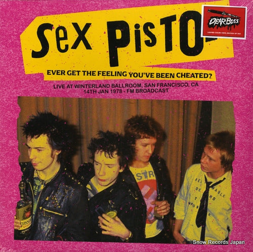 SEX PISTOLS ever get the feeling you've been cheated? JACK024