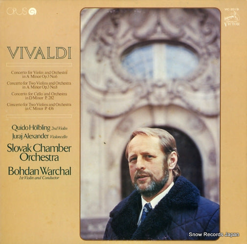 WARCHAL, BOHDAN vivaldi; concerto for violin.cello, two violin VIC-2019