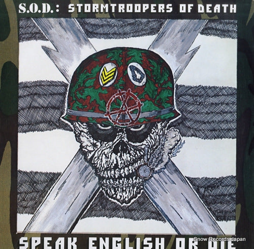 S.O.D. speak english or die RR9725