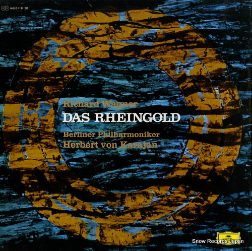 VON KARAJAN, HERBERT wagner; das rheingold MG8118