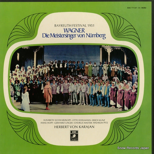 VON KARAJAN, HERBERT wagner; die meistersinger von nurnberg EAC-77147