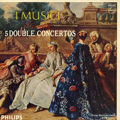 I MUSICI antonio vivaldi; 5 double concertos SFX-7716