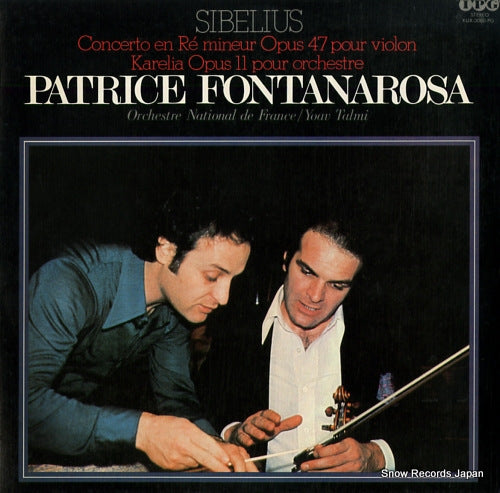 FONTANAROSA, PATRICE sibelius; concerto pour violon et orchestre KUX-3080-PG