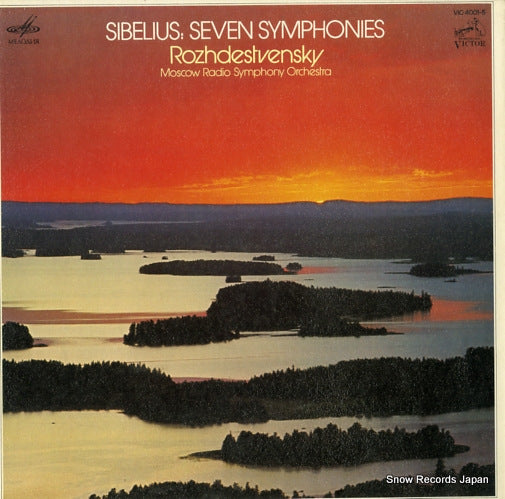 ROZHDESTVENSKY, GENNADY sibelius; seven symphonies VIC-4001