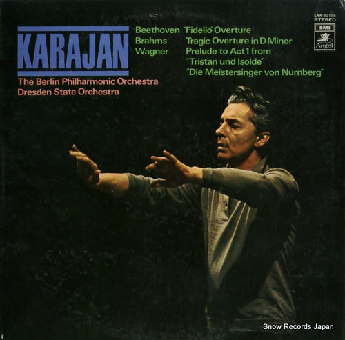 KARAJAN, HERBERT VON beethoven; "fidelio" overture EAA-80156