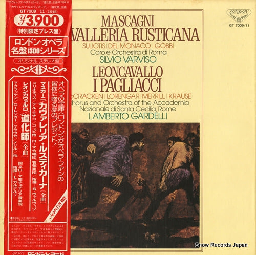 VARVISO, SILVIO mascagni; cavalleria rusticana GT7009