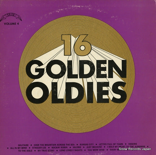 V/A 16 golden oldies volume 4 TLP-8004