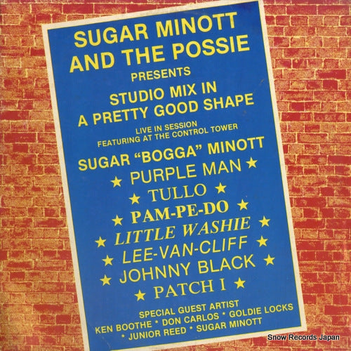 MINOTT, SUGAR sugar minott and the possie presents studio mix BRLP101 / BRLP010