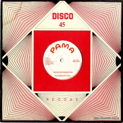 YELLOWMAN/FAT HEAD operation radication PMD3213