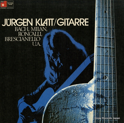 KLATT, JURGEN jurgen klatt / gitarre ULX-3154-H