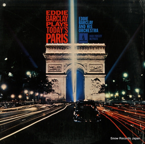 BARCLAY, EDDIE eddie barclay plays today's paris MLP8070