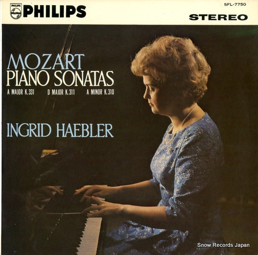 HAEBLER, INGRID mozart; piano sonatas k.331, k.311, k.310 SFL-7750