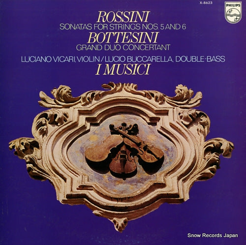 I MUSICI rossini; sonatas for strings nos.5 and 6 X-8623