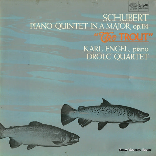 ENGEL, KARL shubert; piano quintet "the trout" SH-5157