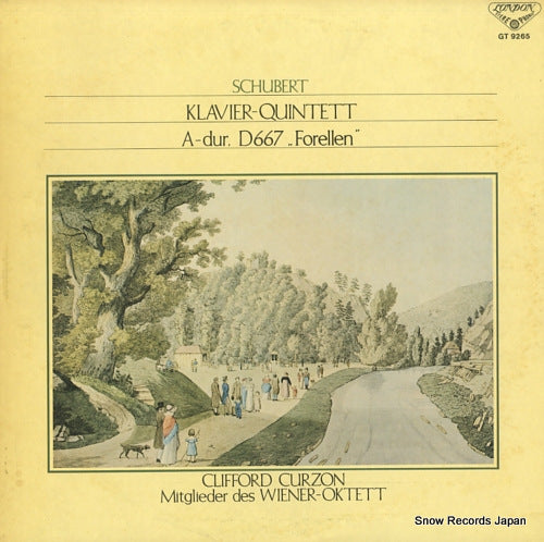 CURZON, CLIFFORD schubert; klavier-quintett "forellen" GT-9265