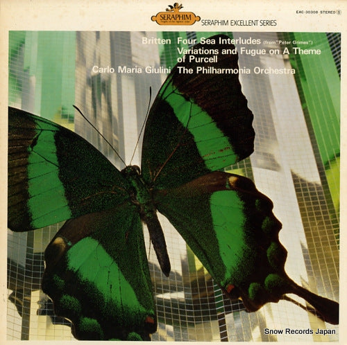 GIULINI, CARLO MARIA britten; four sea interludes (from "peter grims") EAC-30308