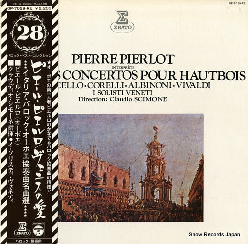 PIERLOT, PIERRE celebres concertos pour hautbois OP-7029-RE