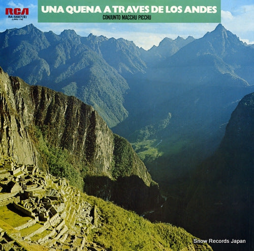 CONJUNTO MACCHU PICCHU una quena a traves de los andes RA-5687