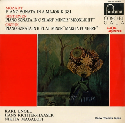 ENGEL, KARL mozart; piano sonata SFON-10562