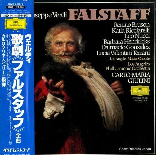 GIULINI, CARLO MARIA verdi; falstaff 78MG0476