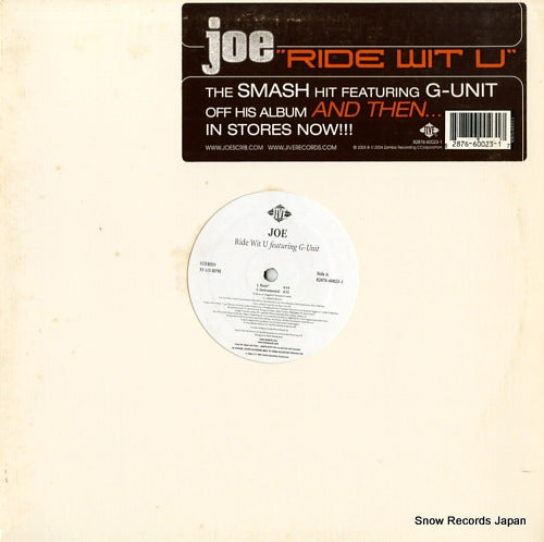 JOE ride wit u 82876-60023-1
