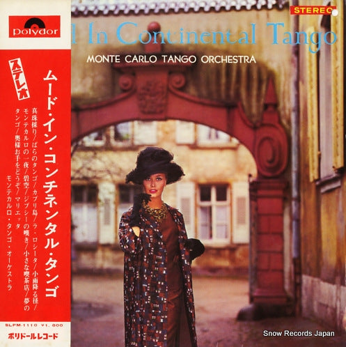 MONTE CARLO TANGO ORCHESTRA mood in continental tango SLPM-1110