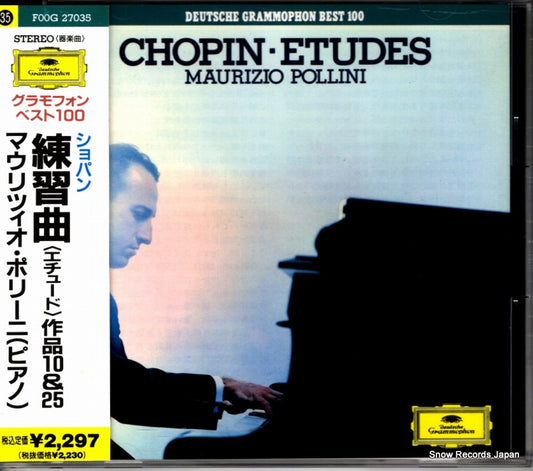 POLLINI, MAURIZIO chopin; etudes F00G27035