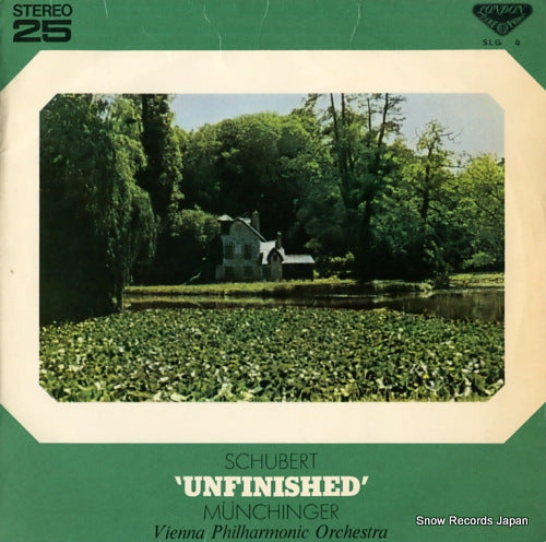 MUNCHINGER, KARL schubert; symphony no.8 "unfinished" SLG4