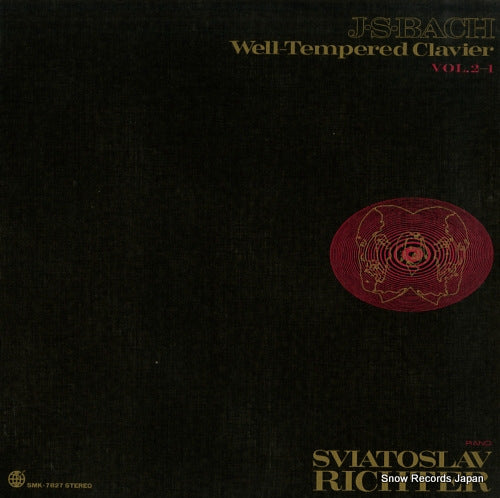 RICHTER, SVIATOSLAV bach; well-tempered clavier vol.2-1 SMK-7827