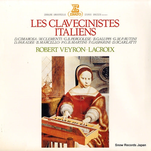 VEYRON-LACROIX, ROBERT les clavecinistes italiens ERX-2329