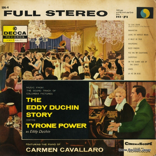 CAVALLARO, CARMEN the eddy duchin story SDL-4