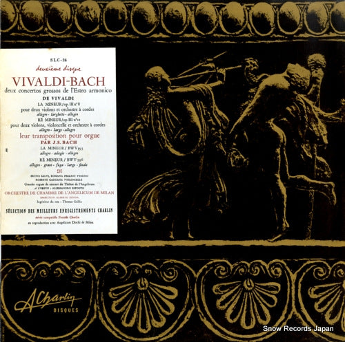 ZEDDA, ALBERTO vivaldi; deux concertos grossos de l'estro armonico SLC-24